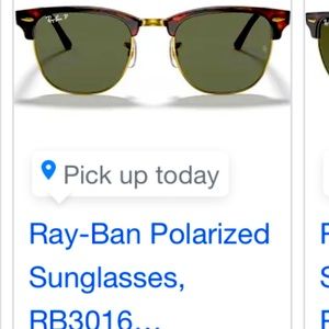Retro Ray Ban Club Master Metal